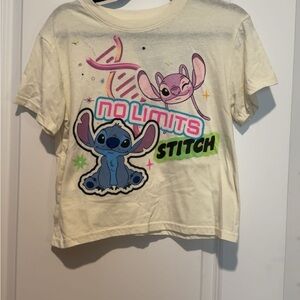 Disney Cream Stitch Graphic T-Shirt